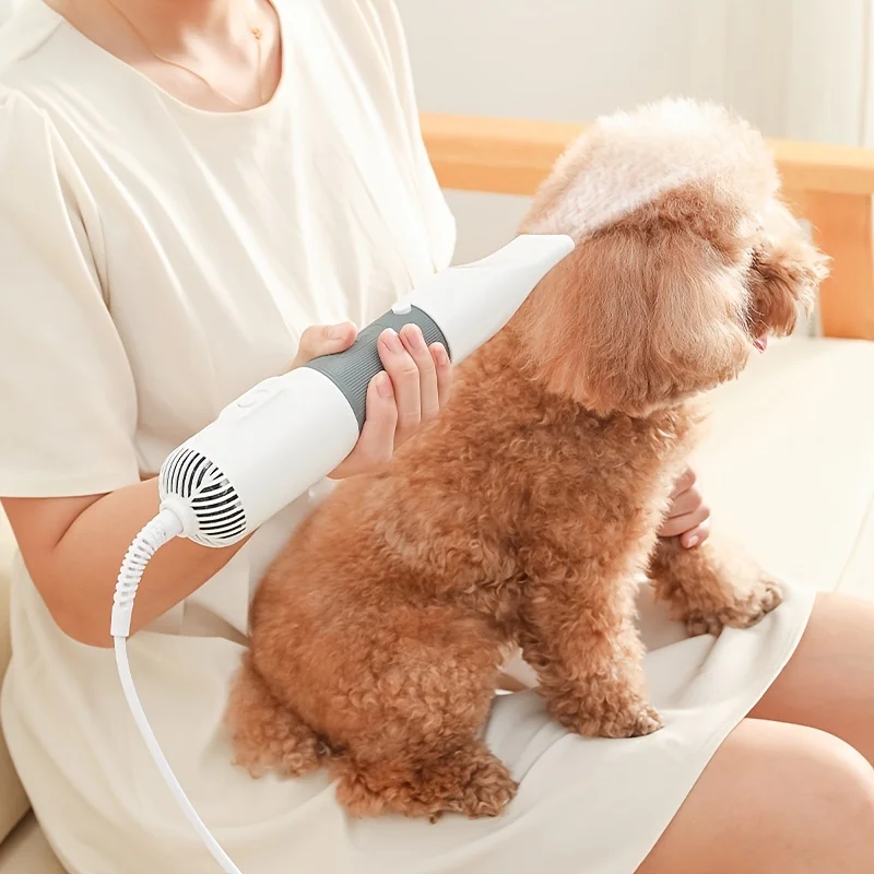Pet Water Blower Hair Pulling Blowing Wind Modeling 3 In 1 Artifact Dog Hair Pulling Machine Dryer Teddy Comb Beauty,hair dryer,pet hair dryer
