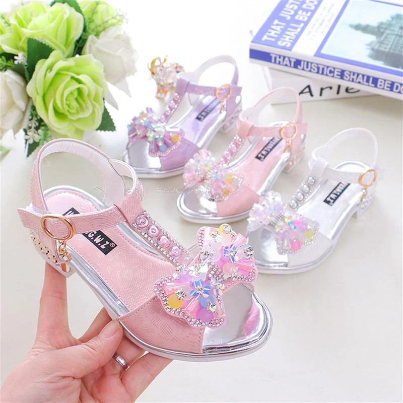 Girls Flat Heel Sandals Kids Girls Spring Summer Little Kids