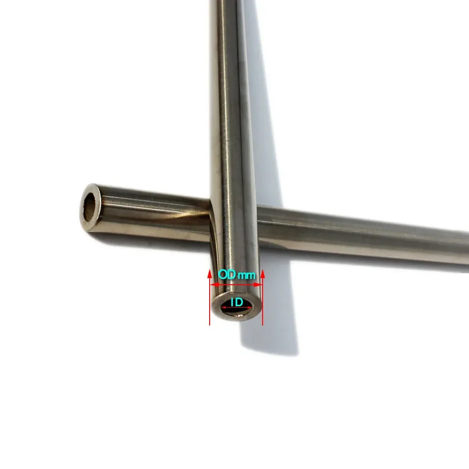 Tubo Capilar De Acero Inoxidable 304 – 3.2 Mm Exterior, 2.8 Mm Interior, 300 Mm Largo, Pared 0.2 Mm