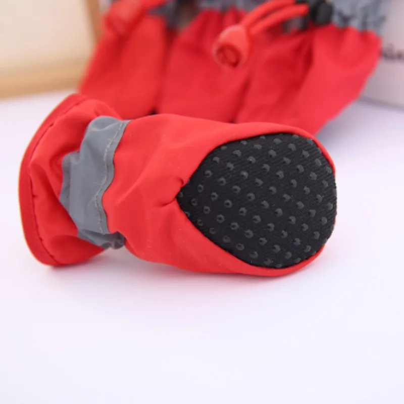 4 Waterproof Dog Shoes for Small Dogs - Fast Drying and Low Water Absorption To Protect Pets' Paws and Keep Them Dry Perfectly