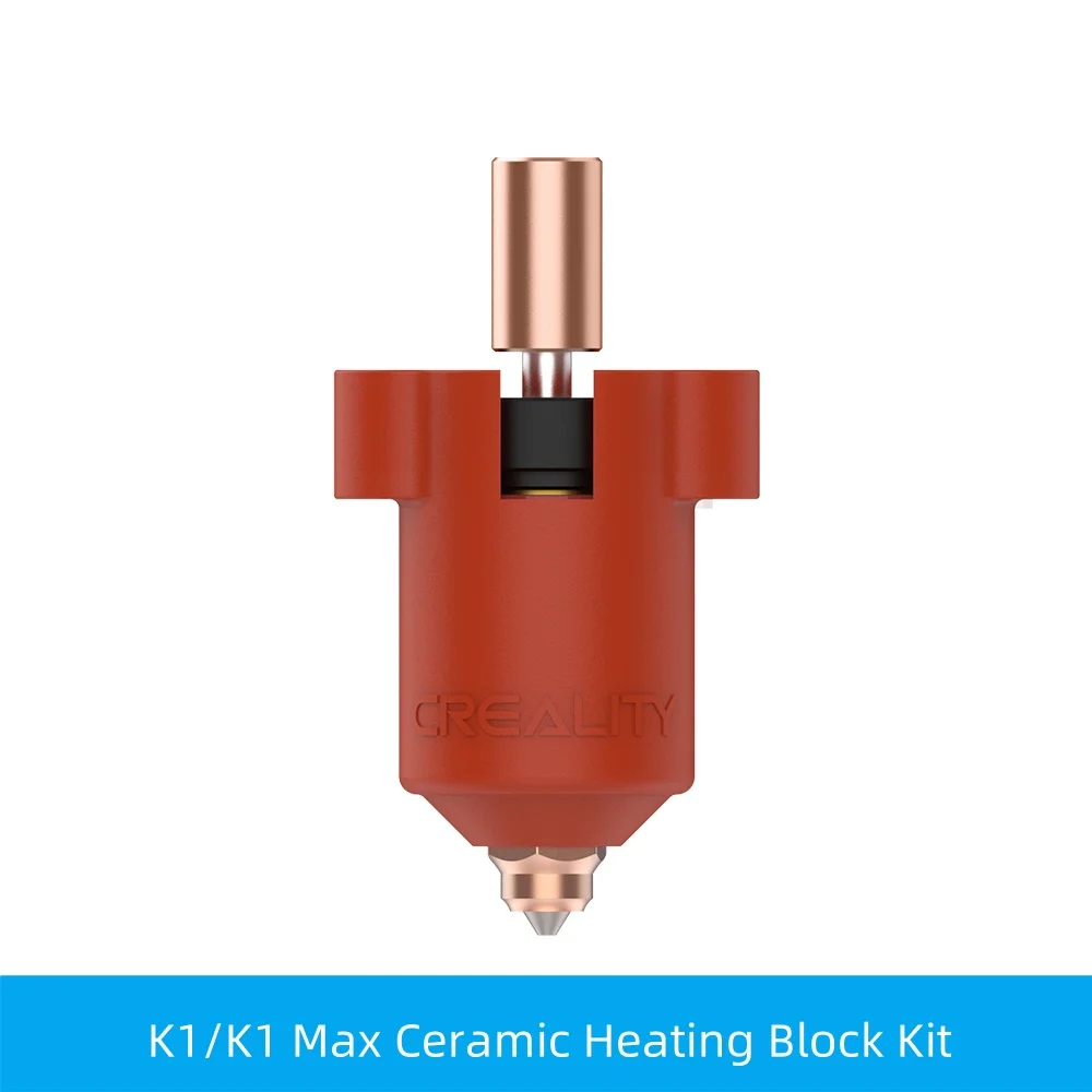 Creality K1/K1 Max 3D 프린터 세라믹 히팅 블록 키트, 프리미엄 소재..