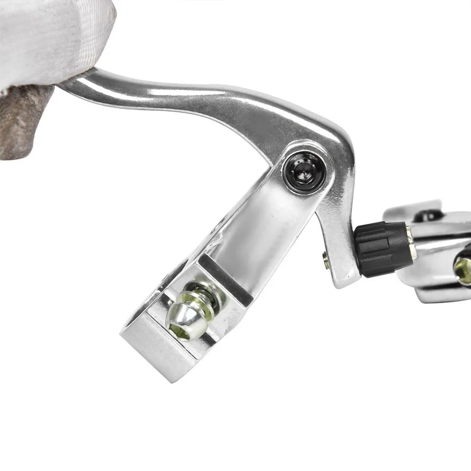 Leva Del Freno Per Bici Achort - In Alluminio, Diametro 22.2mm, Per Mountain Bike E City Bike - Nero - Foto 3