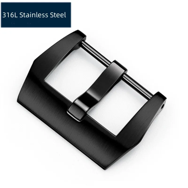 High-Quality 316L Stainless Steel Double-Sided Screw Watch Buckle