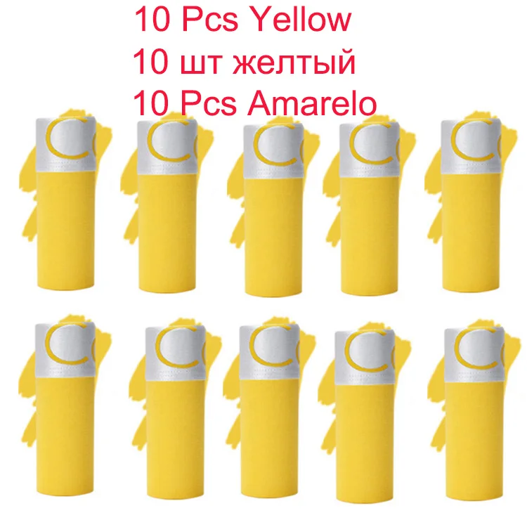 10 Pcs yellow