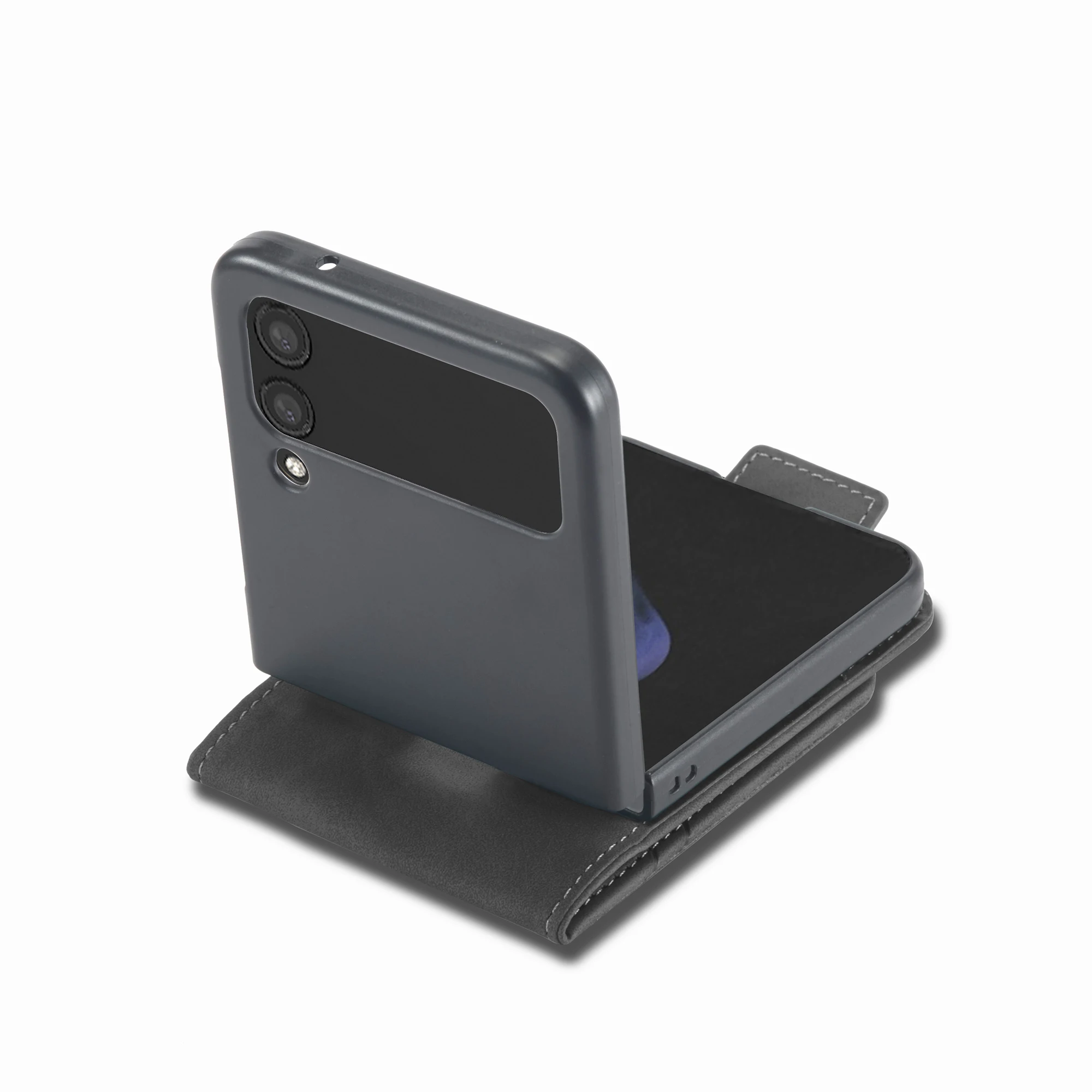 Luxury Leather Wallet Phone Case with Card Holder and Protective Cover