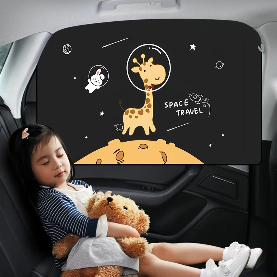 Magnetic Car Sun Shade UV Protection for Kids