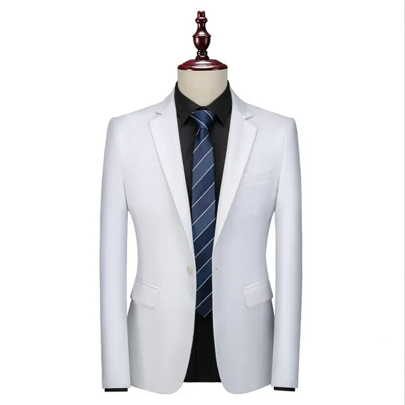 

G3051-Slim fit Korean style casual suit men's business formal groomsmen suit men's jacket