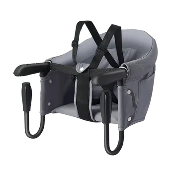 UBRAVOO Portable Foldable Easy Feeding Hook-On Table High Chair for Babies 6 Months to 3 Years 1