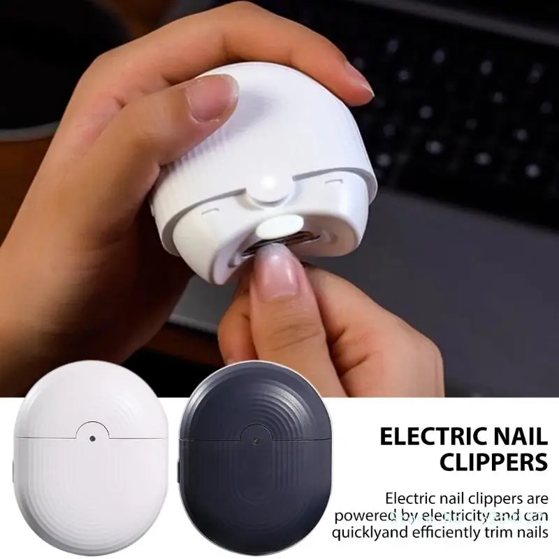 

Электрическая машинка для стрижки ногтей, 2 скорости, фотоэлектрическая машинка для стрижки ногтей, перезаряжаемая, легкая в использовании