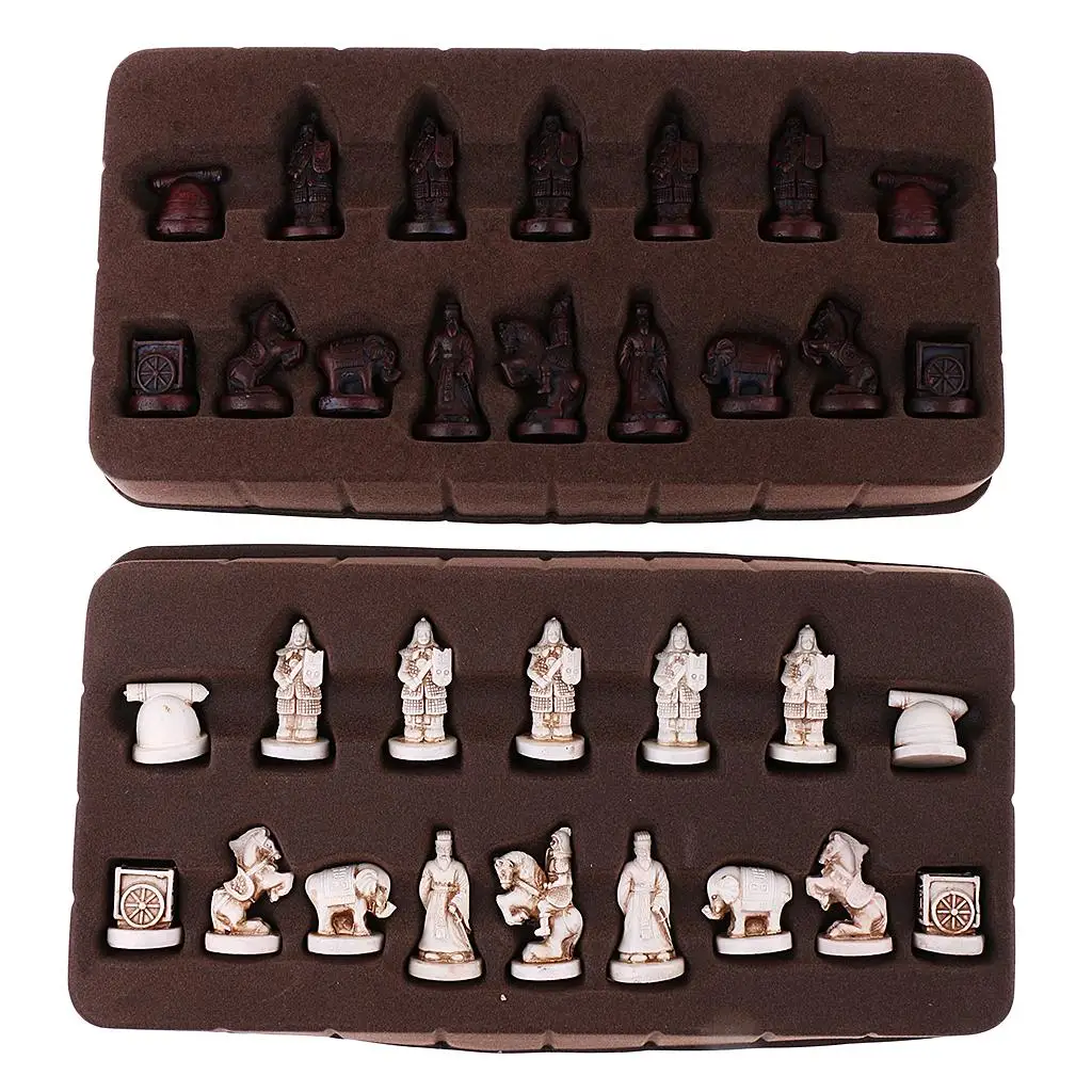 Chess Pieces Xiangqi Set Family Child Educational Games Fine