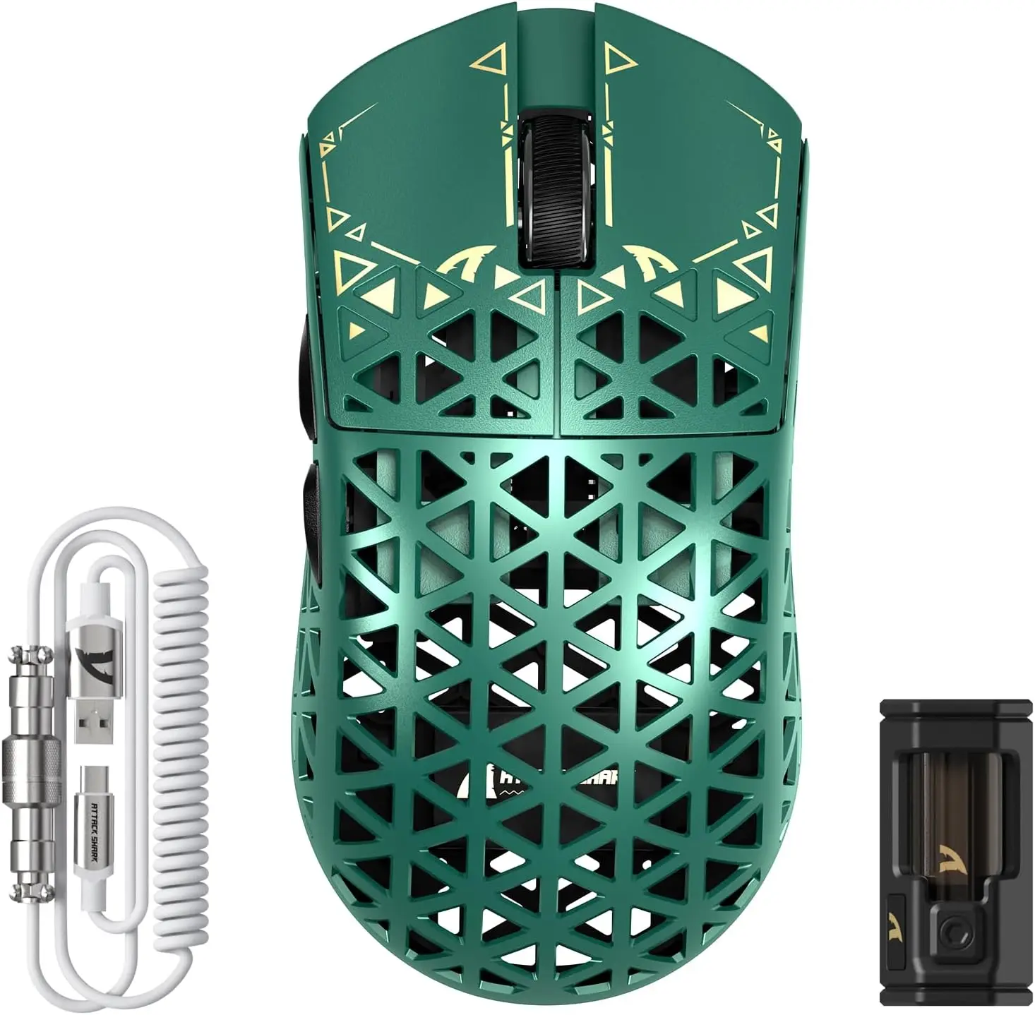 ATTACK SHARK R5 Ultra 39g Carbon Fiber 8000Hz Wireless Gaming