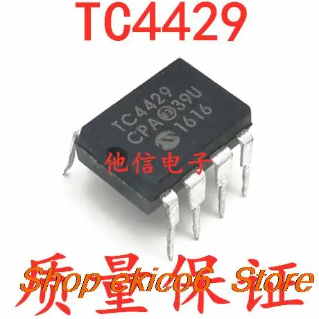 

10pieces Original stock TC4429 TC4429CPA MIC4429CN DIP8 8 TC4429ECP