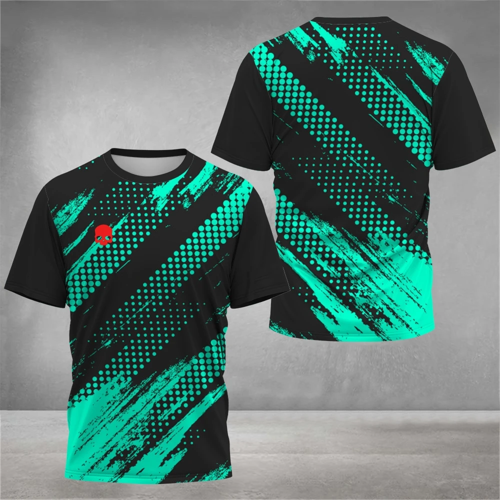 Sport T Shirt Men Summer Gym Crew Neck Short Sleeve Tennis Running Casual Comfort