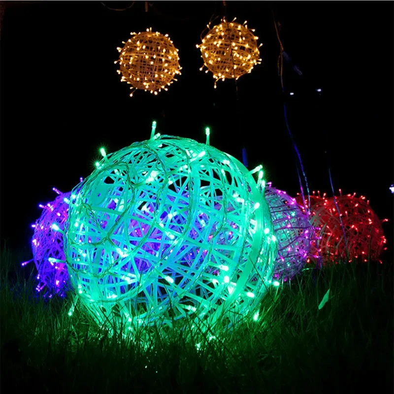 Outdoor LED Lanterns Battery Powered Hanging Lights with Hook Christmas  Garden Tree Yard Holiday Decorations B03E - AliExpress