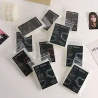 MINKYS 50pcs/pack 3 inch Ultra Clear Card Sleeves Photocard Idol Photo Cards Protective Sleeve Case Stationery 1