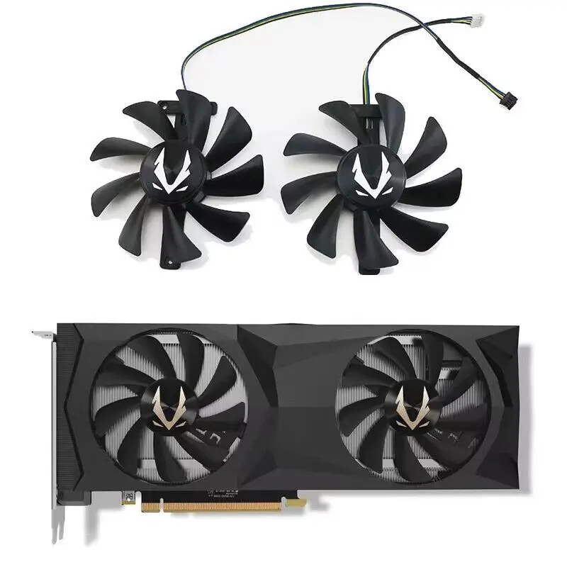 85Mm 4Pin Muslimdc 12V 0.4A Rtx2080 2080Ti Ventola Di Raffreddamento Per Zotac Geforce Rtx 2080 2080 Ti Ventola Della Scheda Grafica