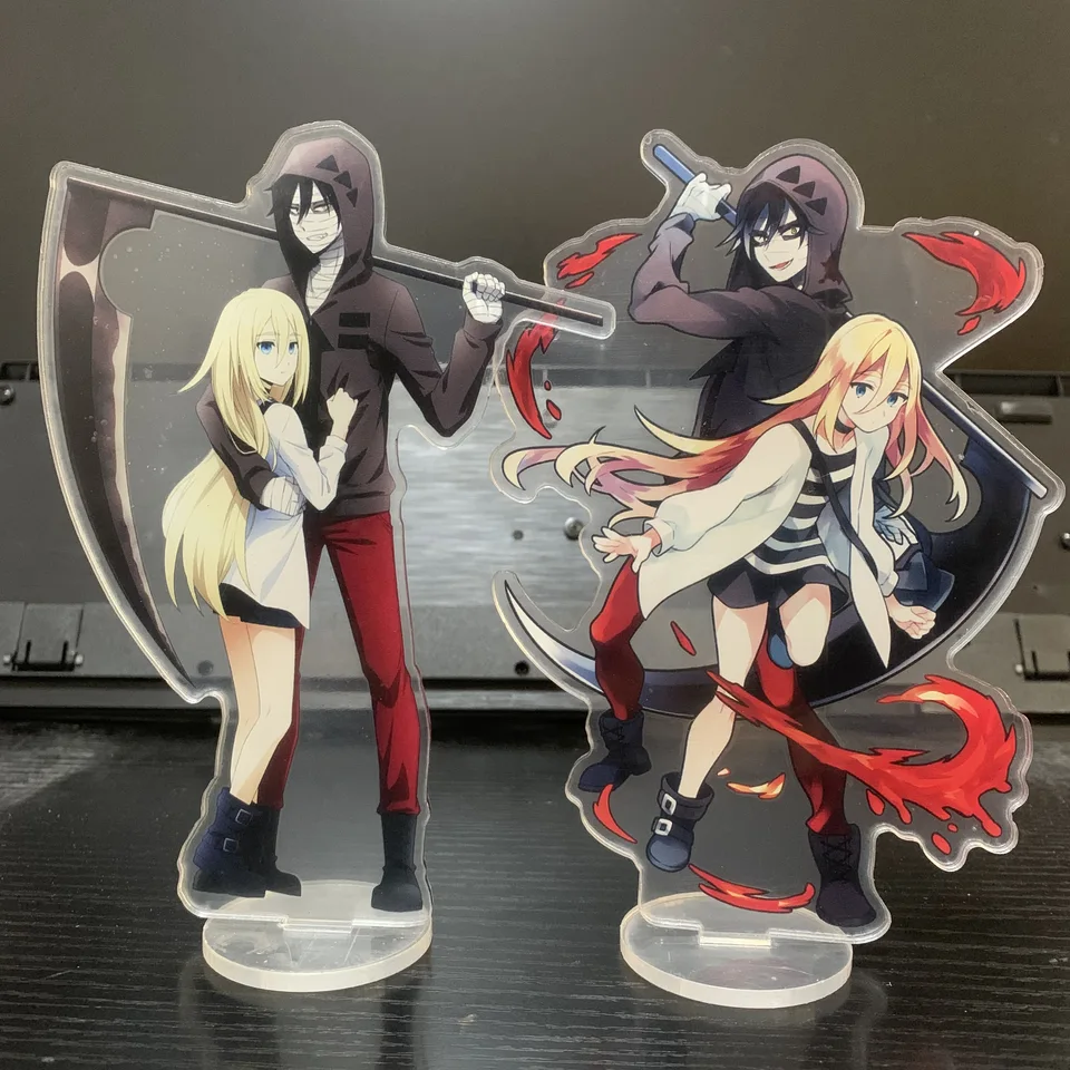 15CM Anime Angels of Death Figures Isaac·Foster Acrylic Stands