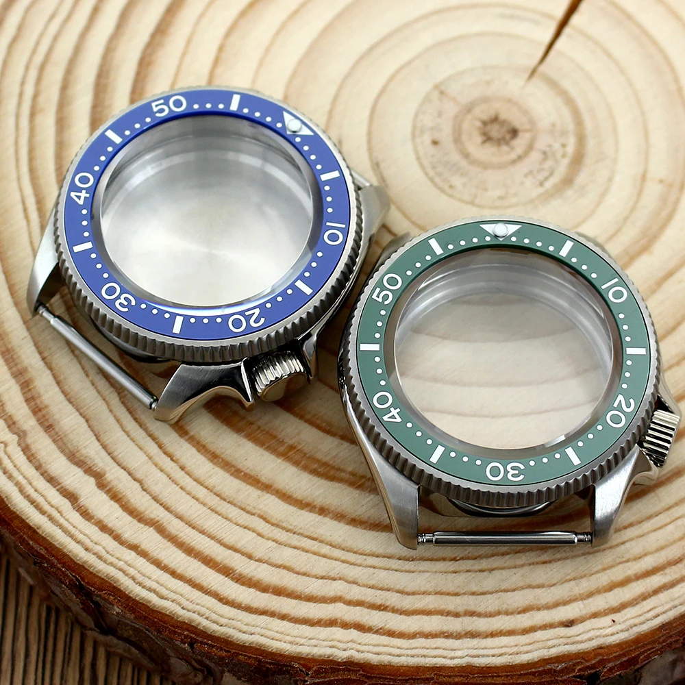 38mm SKX Uhrengehäuse Mod Teile Saphirglas Skx013 Gehäuse für GMT Nh35 Nh36/34 4R36 Uhrwerk 28,5mmZifferblatt Schwarz Blau Keramiklünette – Detail 14