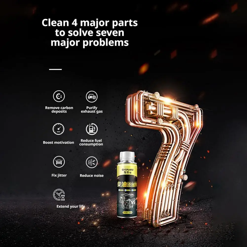 Diesel Car Special Carbon Removal Net Exhaust Cleaner diesel additive Power Enhancement Clean Carbon Additive Diesel Additive