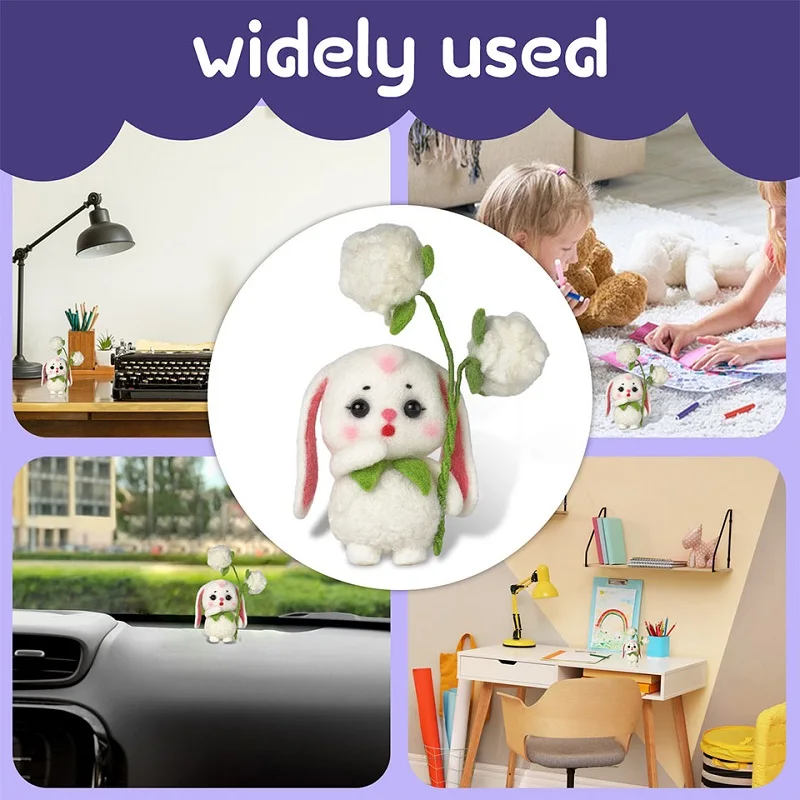 Needle Felting Kit Wool Felting Kit for Beginners Starters DIY Crafts