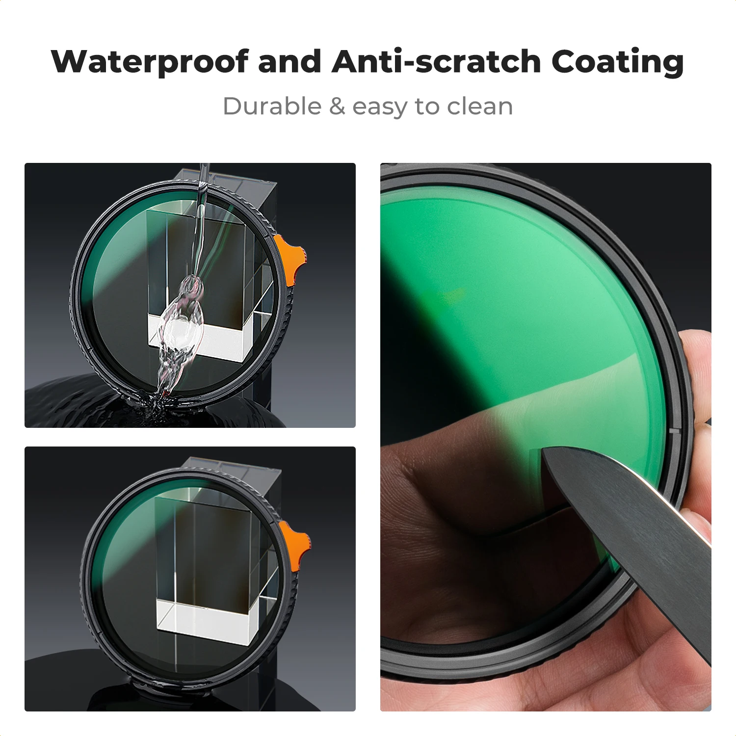 Neewer 67 mm magnetische variabele ND-filter ND2-ND32 (1-5 stops) met magnetische adapterring, HD verstelbare neutrale dichtheidsfilter met waterafstotende dubbelzijdige 30-laagse coatings, geen