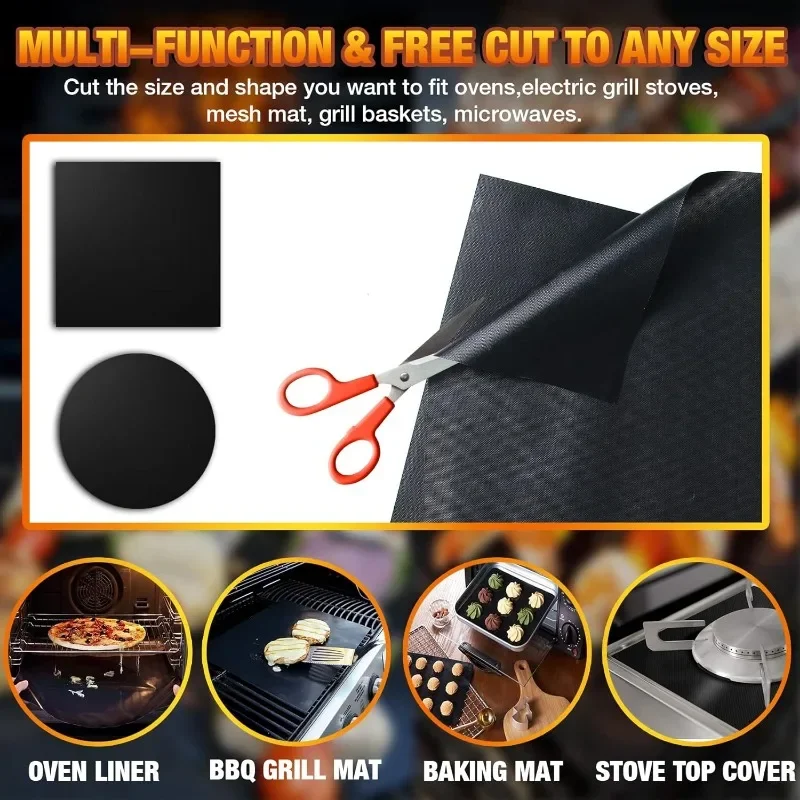 Non-Stick Oven and Grill Mats 4
