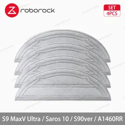 Roborock Robot Vacuum Essential Cleaning Kit - Side Brushes, Mop Cloth, HEPA Filter, Dust Bag (4 Main Mop Cloths)