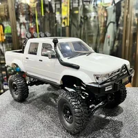 WPL C64-1 RC Car 1:16 2.4G 4WD Remote Control Pick-up Truck Controllable LED Light Electric Off-Road Vehicle Mode Kid Adult Toy 1
