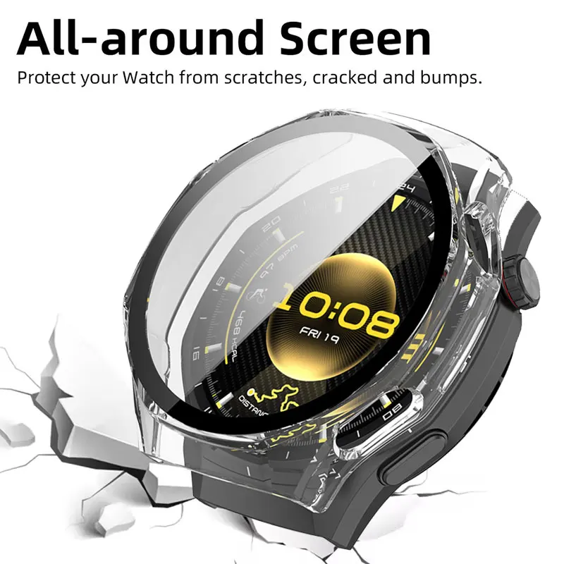 Premium Tempered Glass Screen Protector & Protective Case Set