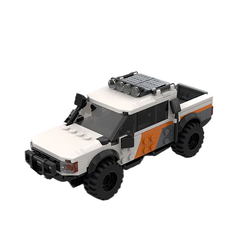 

MOC Creative Building Bricks Military Truck SUV Model Expedition Technology Modular Blocks Gifts Toys For Children DIY Assembly