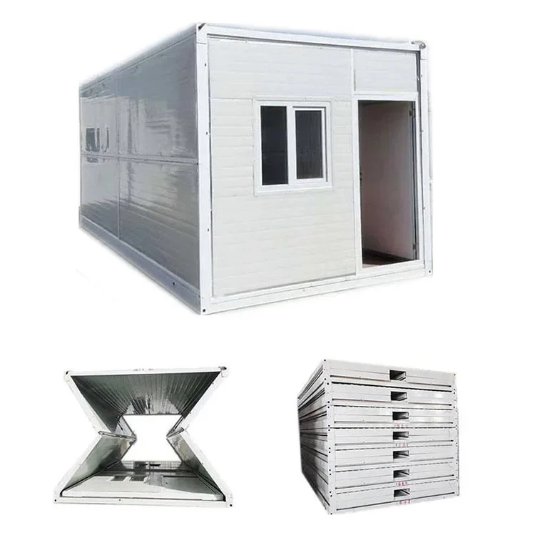 Winfair China Spedizione A Buon Mercato Portatile Pieghevole Pieghevole Espandibile Flat Pack Living Ready Made Mobile Container House