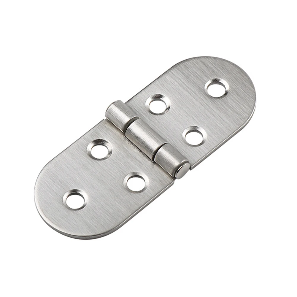 Cabinet Door Hinges Stainless Steel 180&deg; Folding Flap Self-supporting For Cabinet Drawer Jewelry Gifts