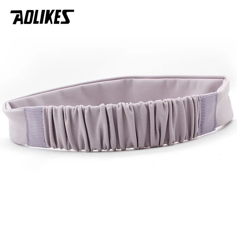 AOLIKES Gym Running Sweatband Sports Headbands Elastic Sweat Head Band Fitness Absorbent Cycling Jog Tennis Yoga Hair Bandage