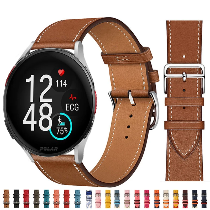 Cinturino In Pelle Per Polar Vantage V3 Smart Wristband Cinturino A Sgancio Rapido Per Polar Vantage V3 Correa Bracciale Orologi Accessori