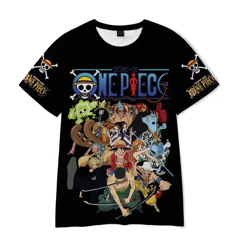 Anime Printed ONE PIECE T-Shirt