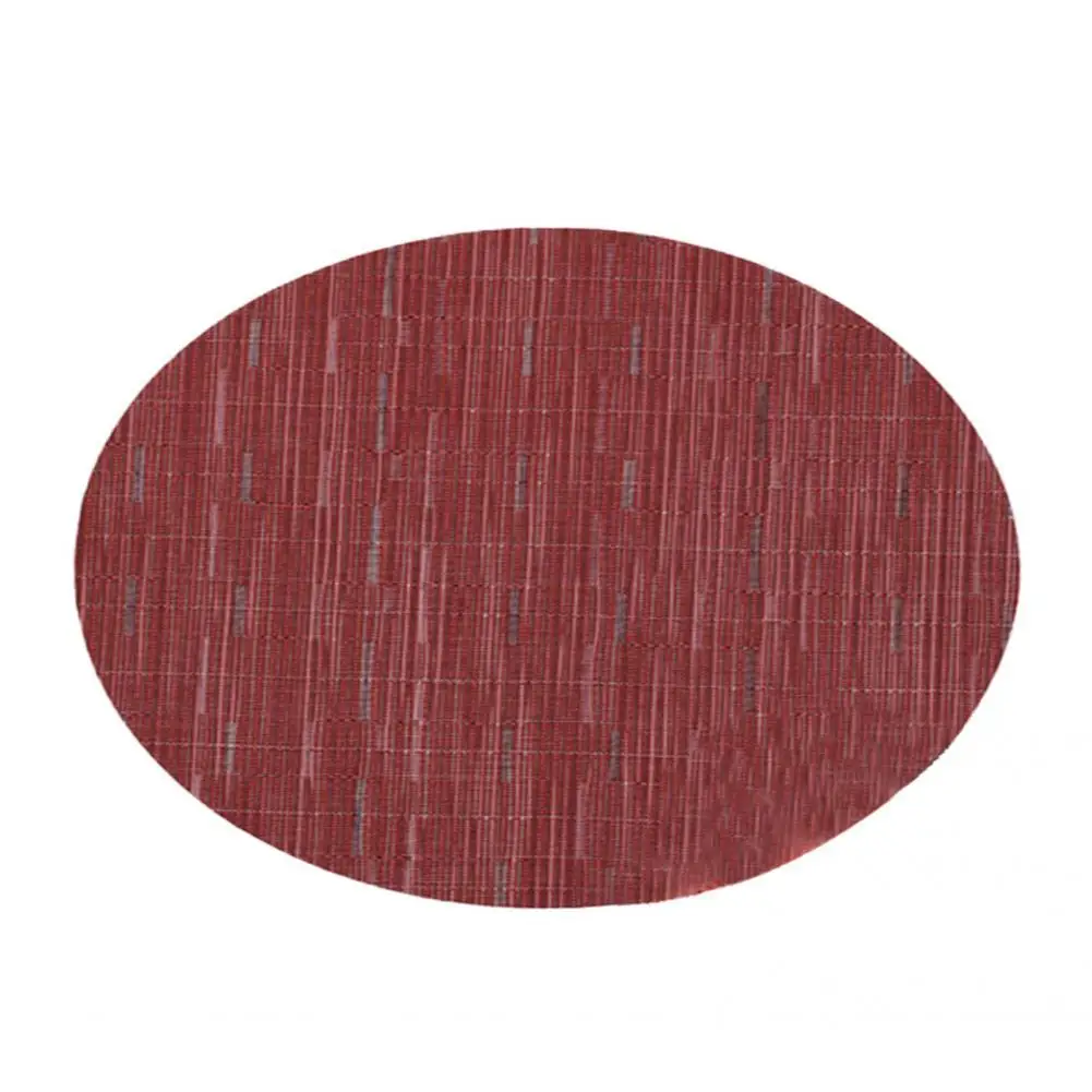 

Fancy Cup Mat Heat-resistant Colorfast Place Mat Non-slip Bowl Cup PVC Placemat for Restaurant Bowl Mat