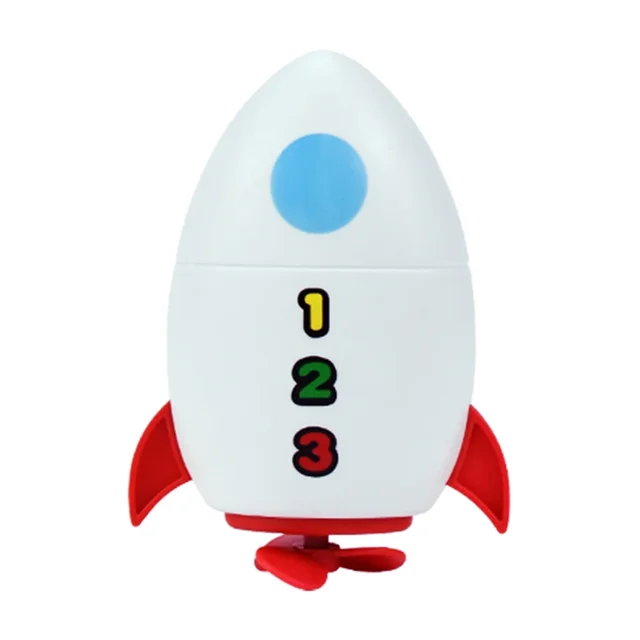 Clockwork Water Rocket Bath Toy Kids' Fun in Pools for Early Learning and Summer Shower Activities Water Play Bathing Toy 4