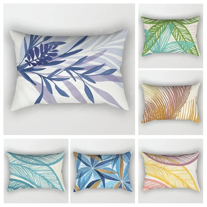 

Nordic fall home decor 30*50cm throw pillow case sofa modern boho living room Cushion cover 30x50cm 40*60cm plant pillowcase