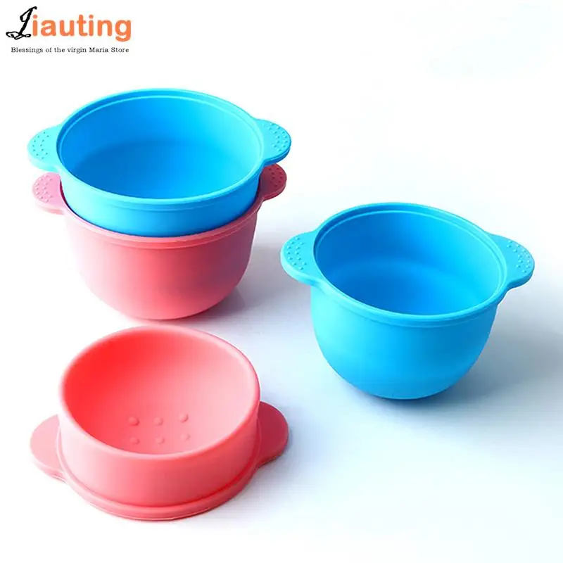 

Silicone Wax Warmer Heat-resisting Bowls Hair Removal Wax Replacement Pot Silicone Bowls Hair Removal Reusable Waxing Pot Bowl