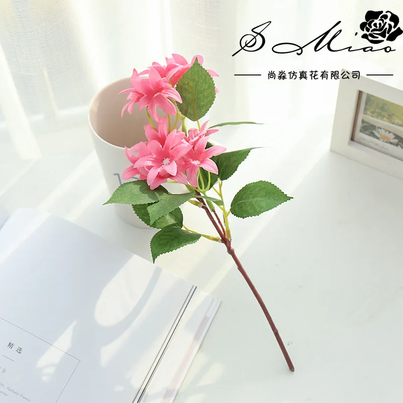 Mini Short Triangle Rose Creative Diy Supplies Flower Arrangement Accessories Artificial Flower Simulation Plant Silk Flower