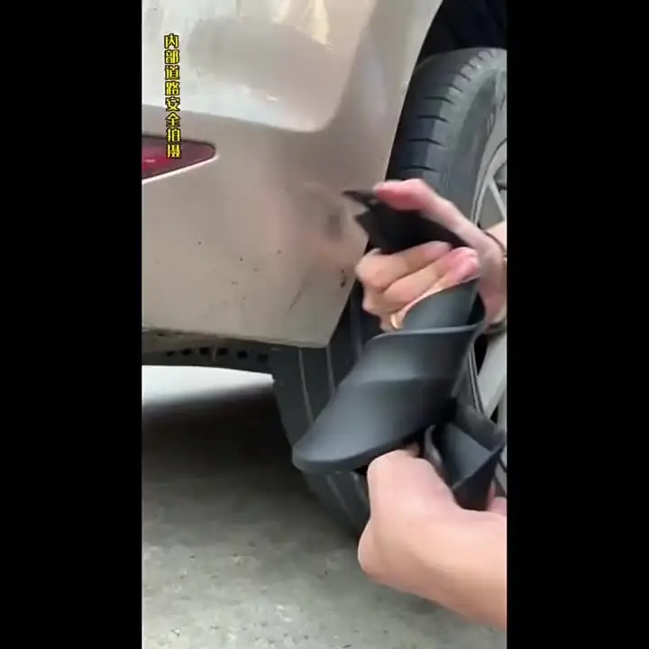 Mud Flaps For 2024-2025 Hyundai Santa Fe Hybrid - Front & Rear Set Of 4, Black Heavy Duty Splash Guards