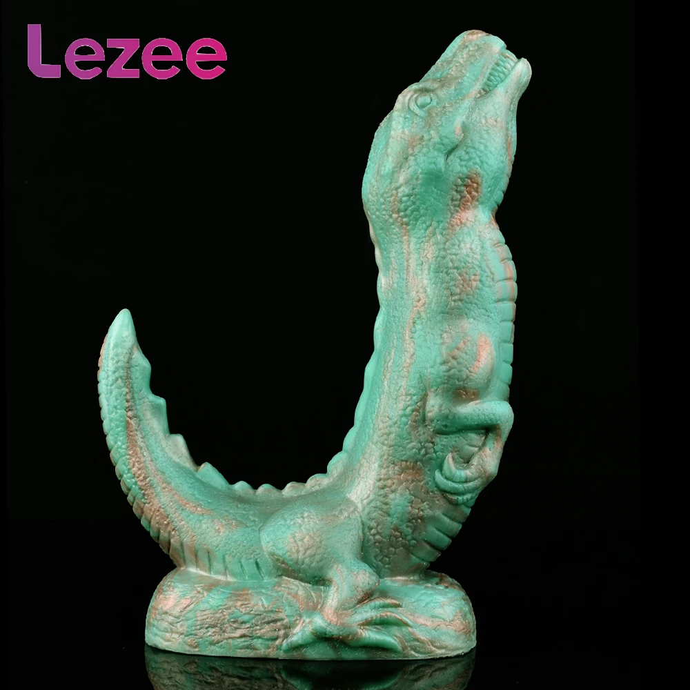 

LEEZE Dragon Dildo Realistic Penis Dildos Anal Plug G-spot Massage Stimulate Sex Toys For Women Men Sexual Flirting Masturbation