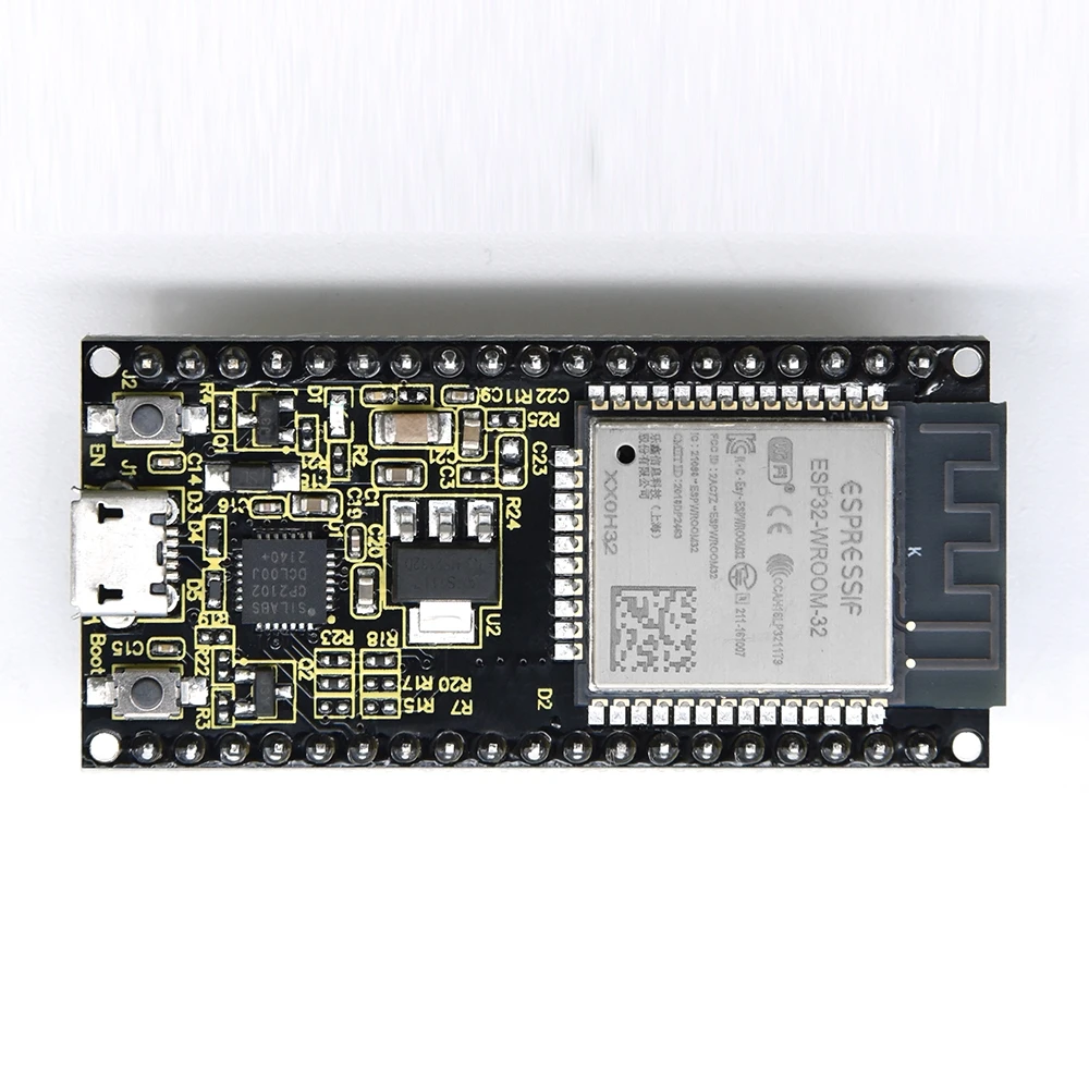 Carte De Développement ESP32 WOROOM – Compatible Arduino, WiFi + Bluetooth – Pour Projets IoT Et Maison Intelligente
