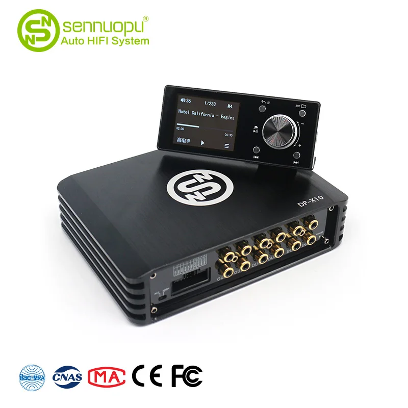 

Sennuopu car stereo audio DSP amplifier 4 channel amplifier processor amp for car