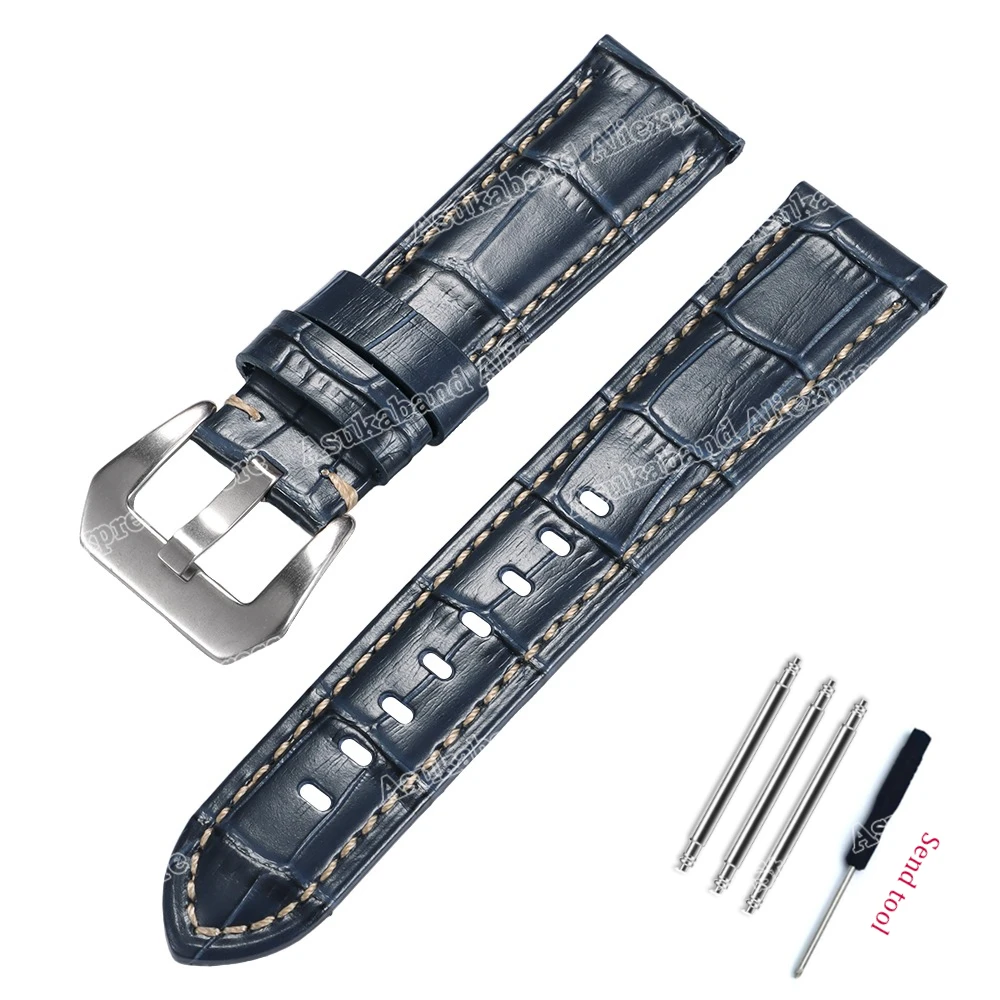Elegant Leather Watch Band - Premium Strap for Timeless Style (Multiple Sizes Available)