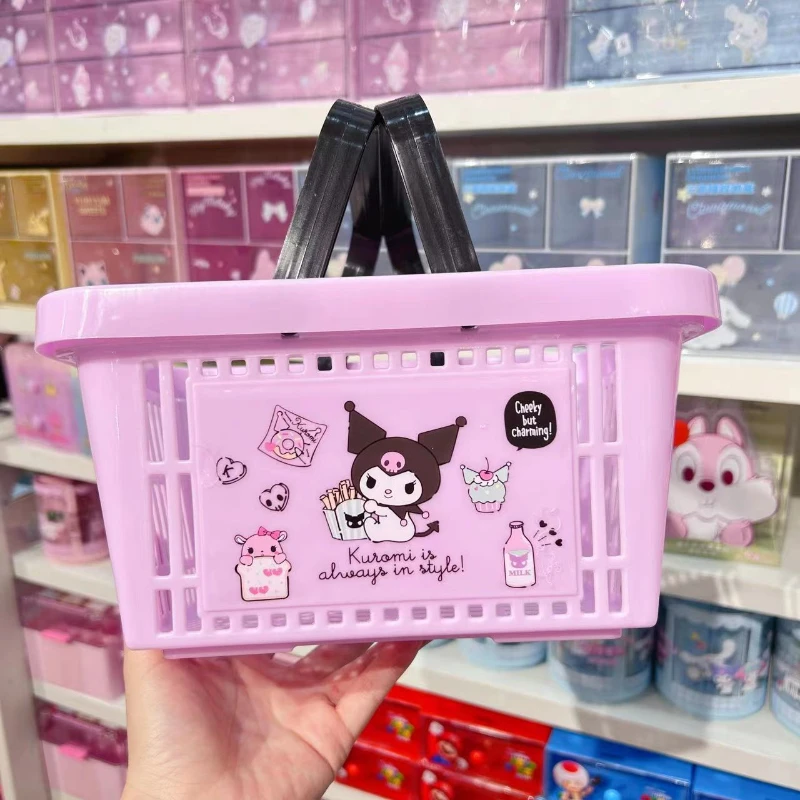 Sanrio Family Series Kawaii Cinnamoroll My Melody Stationery Storage Cute Hello Kitty Little Twin Stars Storage School Supplies