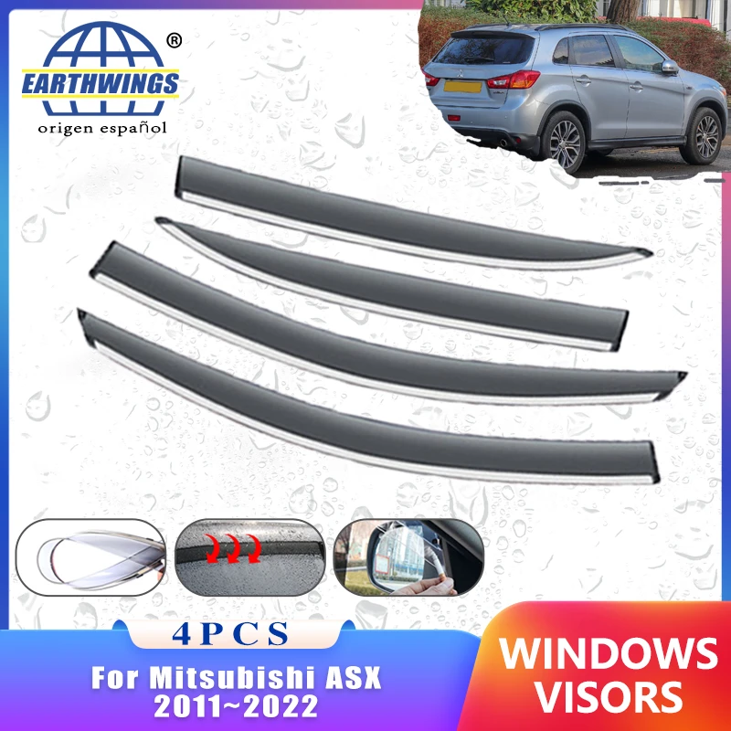 4x Wind Shield for Mitsubishi ASX RVR 20112022 Outlander Sport 2014