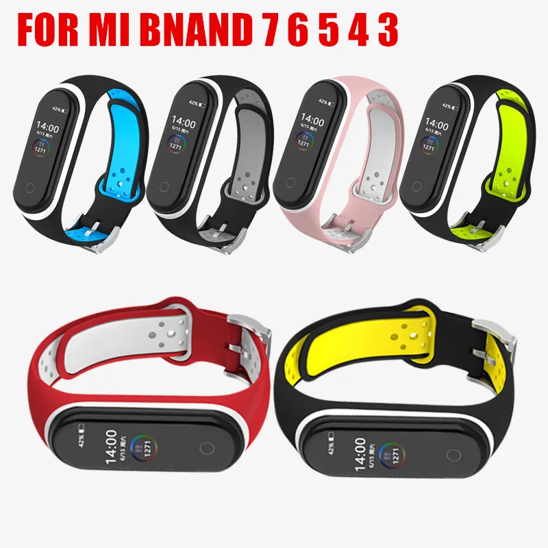 For Mi Band 7 6 5 4 3 Sport Strap Replacement