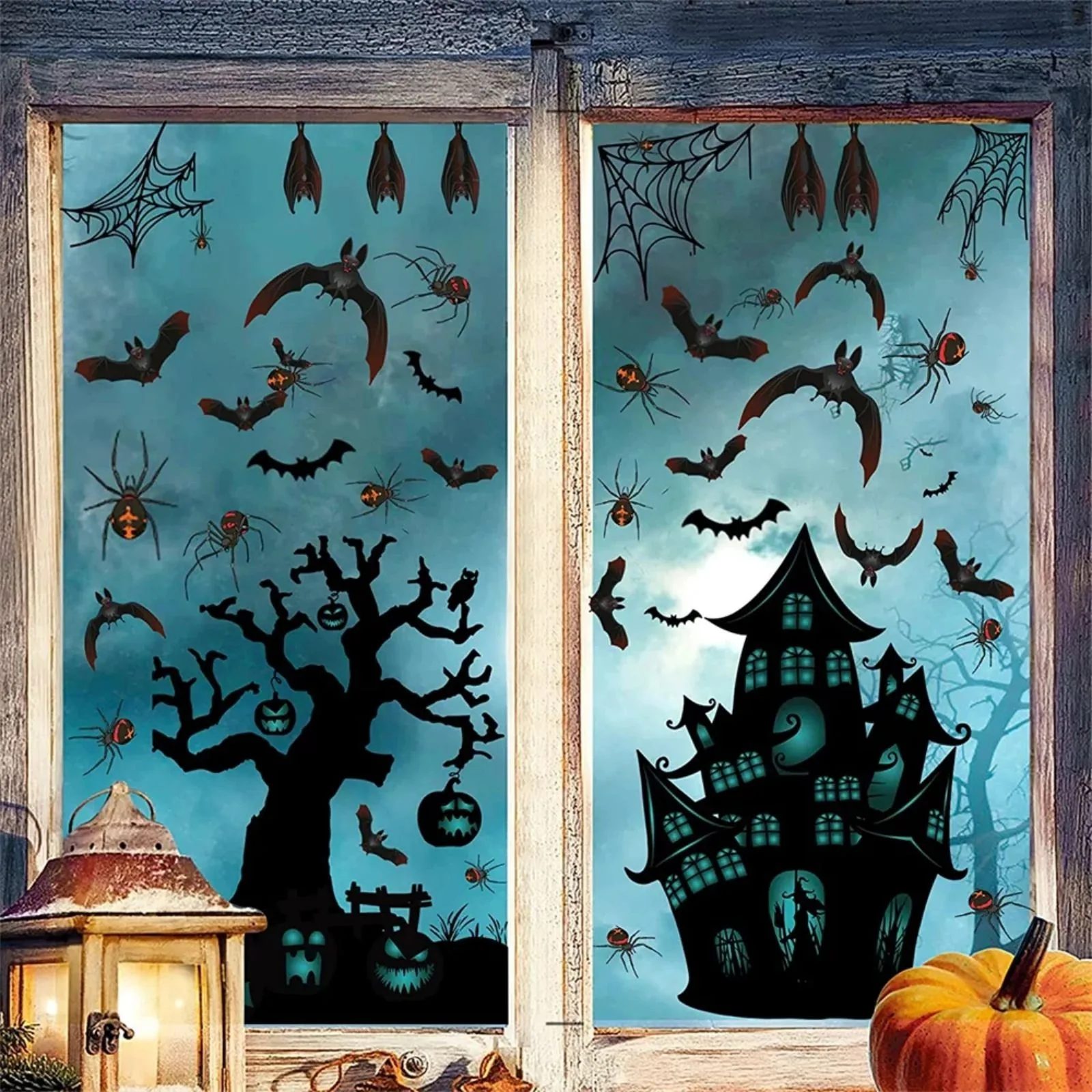 Halloween Castle wall or window Decoration. 1