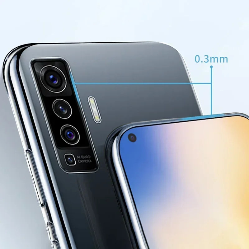 Crystal Clear Protective Phone Case - Soft TPU Transparent Back Cover